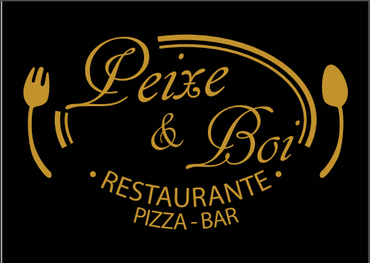 Logo Peixe & Boi Restaurante Pizza Bar