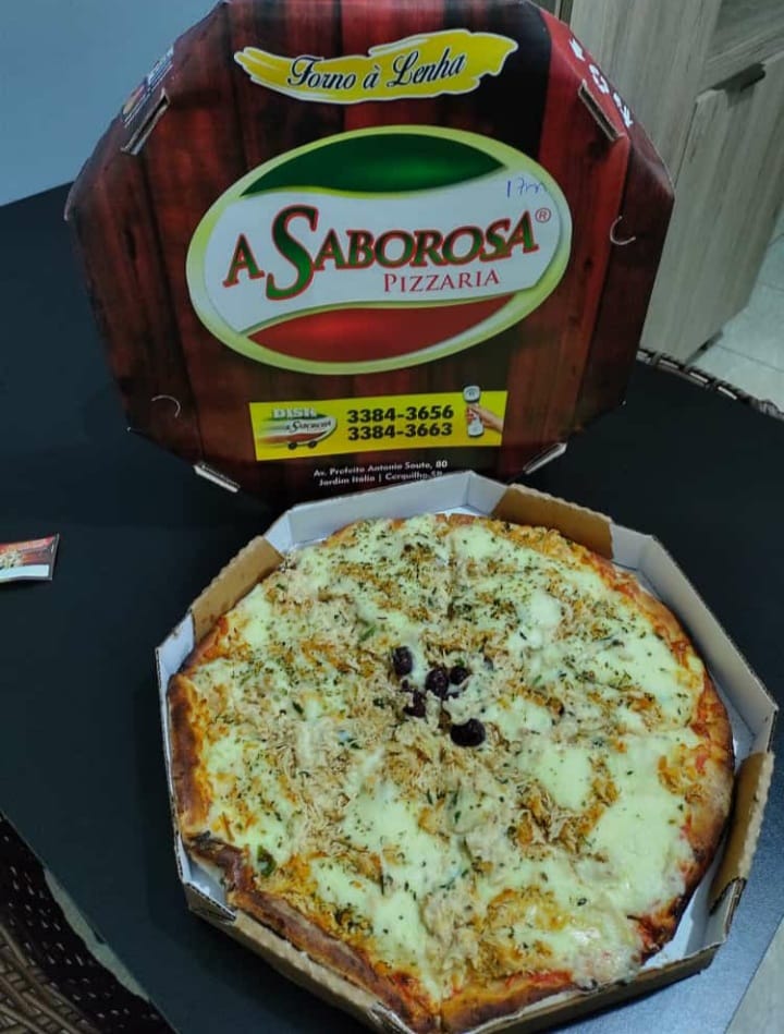Logo A Saborosa Pizzaria